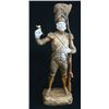 Image 1 : Large bronze & bone figure "G. Omerth"