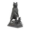 Image 1 : 19thc. Lanceray bronze 'Bear' signed in Cyrillic