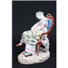 Image 2 : 19th c. Meissen porcelain "Seated Lady Asleep"