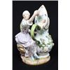 Image 2 : Pair 19th c. Meissen porcelain figures