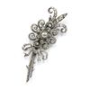 Image 1 : 18th c. miners cut diamond French brooch