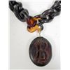 Image 2 : Tortoise shell link locket