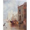 Image 2 : Gilt framed oil painting "Venetian Scene"