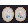 Image 1 : Pair early 19th c. polychromed plaques