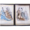 Image 2 : Lot of 7 framed French "Fashion" prints
