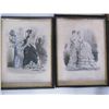 Image 4 : Lot of 7 framed French "Fashion" prints