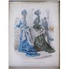 Image 5 : Lot of 7 framed French "Fashion" prints
