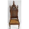 Image 2 : Group lot of 5 Victorian Gothic chairs