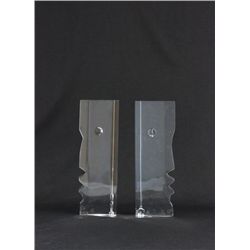 Pair Baccarat bookends