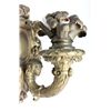 Image 2 : Pair 19th c. bronze 3 light sconces