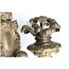 Image 5 : Pair 19th c. bronze 3 light sconces