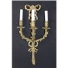 Image 1 : 19th c. French bronze 3 arm sconce