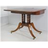 Image 3 : 19th c. Regency style mahogany game table