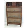 Image 1 : Mahogany Globe Wernicke 3 stack bookcase