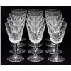 Image 1 : Set of 12 Waterford crystal goblets