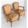 Image 3 : Pair walnut framed chairs