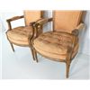 Image 5 : Pair walnut framed chairs