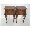 Image 1 : Pair walnut Italian commodes