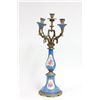 Image 2 : Pair Sevres & bronze candelabrum