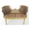 Image 1 : French Louis XV style settee ca. 19th c.