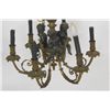 Image 2 : French style bronze cherub chandelier