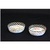 Image 3 : 4 early porcelain open reticulated small dishes