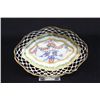 Image 7 : 4 early porcelain open reticulated small dishes