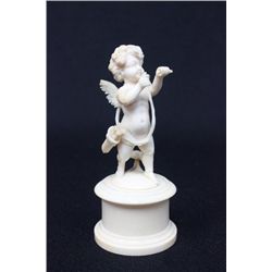 Antique European carved bone figure