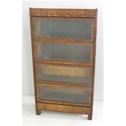 Oak stack barrister bookcase