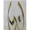 Image 2 : Pair abstract brass sculptures