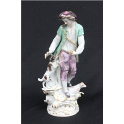 19th c. Meissen porcelain grouping