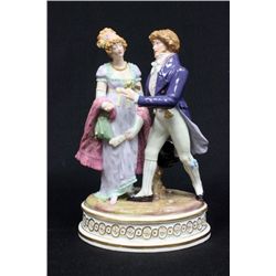 19th c. Meissen porcelain grouping