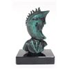 Image 1 : Sergio Bustamonte "Moon Face" bronze sculpture