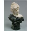 Image 1 : Marble bust of "Woman in Green Dress"
