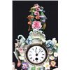 Image 2 : 19th c. Meissen figural clock with flowers