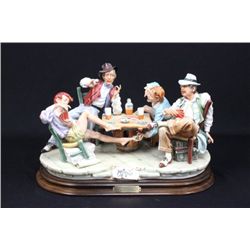 Capodimonte grouping "Poker Players"