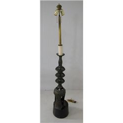 Cast iron floor lamp