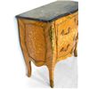 Image 4 : Marble top satinwood & walnut inlaid commode