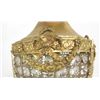 Image 3 : Crystal and Brass Hall Fixture