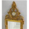 Image 2 : Wall mirror with clock