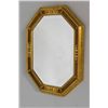 Image 1 : Beveled Gilt Frame Octagonal Mirror