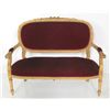 Image 1 : 1920 French Sofa with Red Fabric