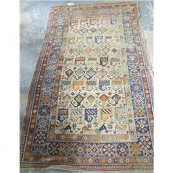 Antique Caucasian rug