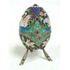 Image 2 : Russian silver enamel egg