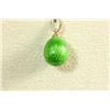 Image 1 : Russian green enamel egg