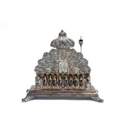 Sterling silver menorah