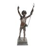Image 1 : 19th c. bronze sculpture of "Cherub"