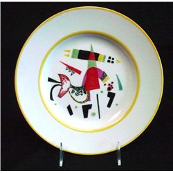 Russian Vanguard porcelain plate
