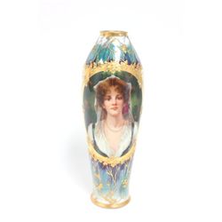 Fine quality Royal Vienna portrait vase