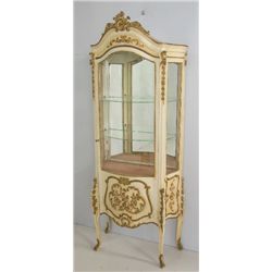 Venetian Curved Glass Curio